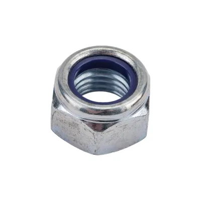 Гайка со стопорным кольцом ЦММ DIN 985 оц. М10 , (250 шт.) 0Т-00010640