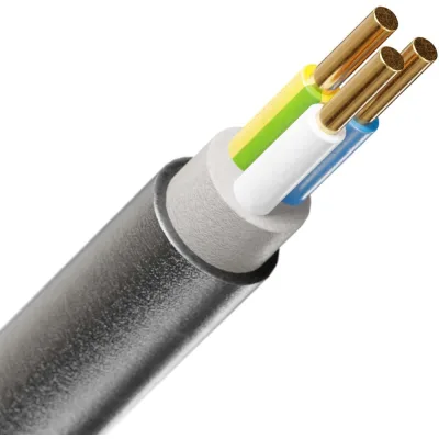 Кабель ELITRON ВВГнг(А)-LS 3х1,5 ОК (N PE) 0.66кВ 5м E263-5
