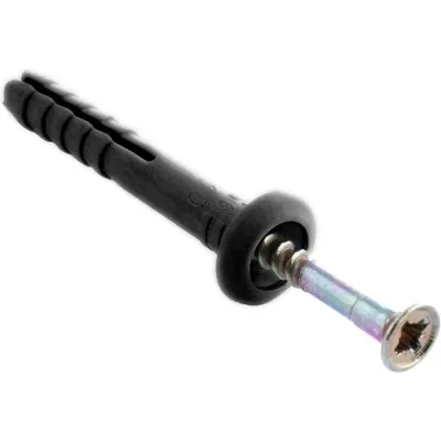 Дюбель-гвоздь 6x40 грибовидная манжета 200 шт BOWT H02285
