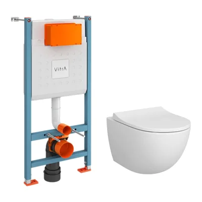 Комплект Vitra L-Box Sento без кнопки, сиденье тонкой с микролифтом 9830B003-7211