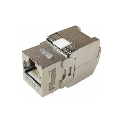 Модуль Keystone Filum RJ45 STP Cat 6A, Toolless, 180 градусов FL-KJT2-SH6A