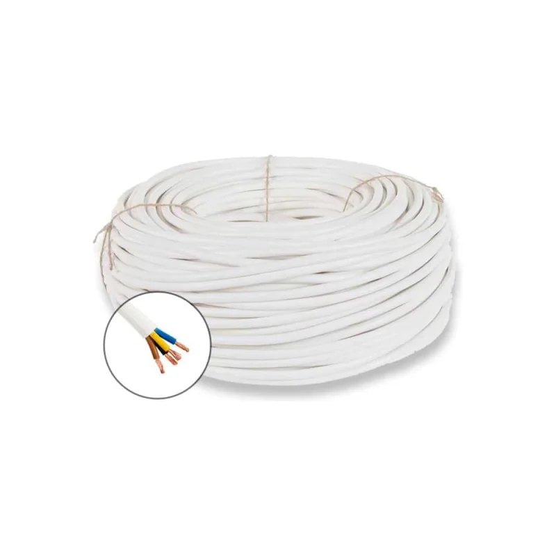 Провод бытовой БУРЕВЕСТНИК пвснг(a)-ls 4x1 мм2, 2м OZ76358L2 BOZ76358L2