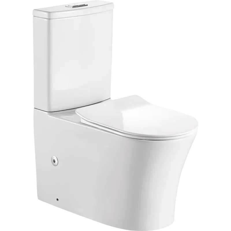 Унитаз-компакт безободковый Торнадо ORANGE, с микролифтом C07-050W