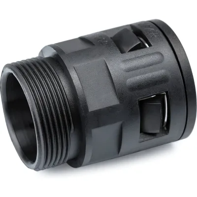 Муфта для гофрированных труб WEYER WQG1-M32B/AD31.5 коннектор прямой, наружная M32х1.5 WE0104900