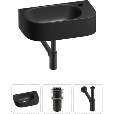 Комплект Wellsee 3 в 1 Lavinia Boho Bathroom Sink накладная/подвесная раковина 40x22 см 20216321R