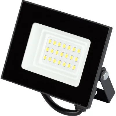 Прожектор светодиодный уличный ЭРА RED LINE LPR-024-020 20Вт 6500K IP65 влагозащищенный Б0059612
