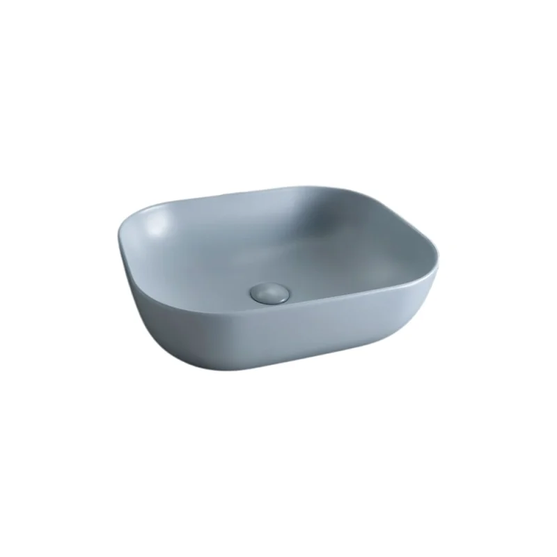Раковина Gid Gm1302 накладная, серая матовая, 50x40x14 53336