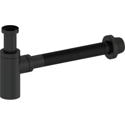 Сифон для раковины Wonzon &amp; Woghand черный матовый WW-88SS101-MB