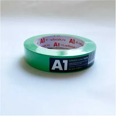 Гидрофобная малярная лента A1 GREEN LINE tape 24 мм x 40м 100GT-2440