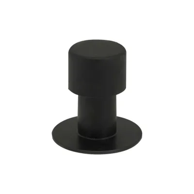 Дверной ограничитель, черный Vantage DS11 BL INOX
