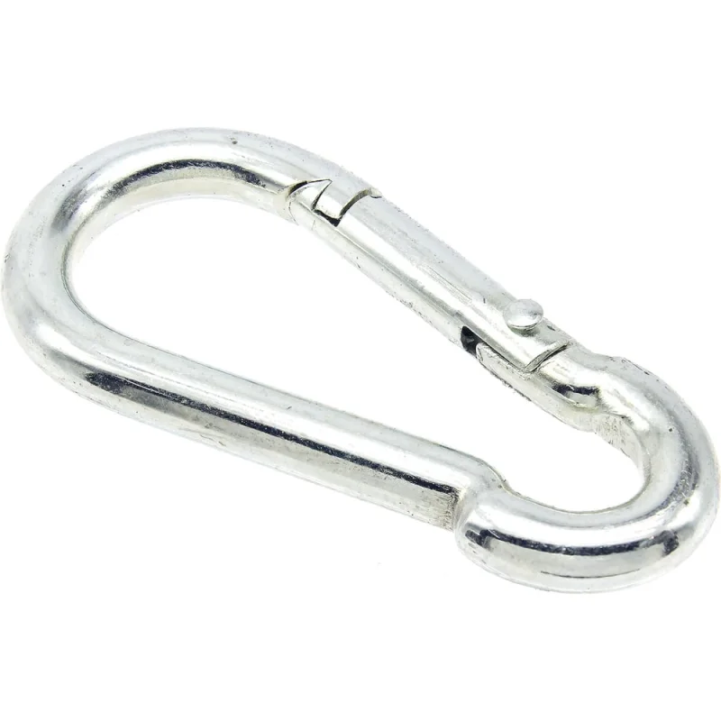 Пожарные карабины BOWT 5 мм, оцинкованные, DIN 5299с, 6 шт. B03410