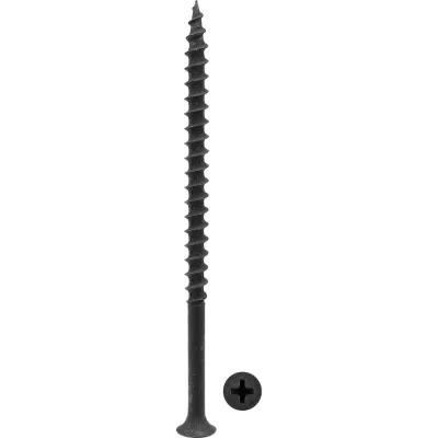 Саморезы по дереву BOWT фосфатированные, 4.8x95 мм, 100 шт. D02468