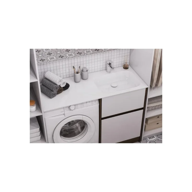 Раковина AQUATON Бланш 1050 белая правая 1A742031B101R