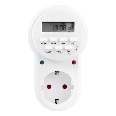 Таймер цифровой розеточный BND-50/SG8 Camelion (круглый, 7-дневная программа, 230/16А) 15554