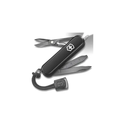 Нож-брелок Victorinox Classic Signature Lite, 58 мм, 7 функций, черный 0.6226.31P
