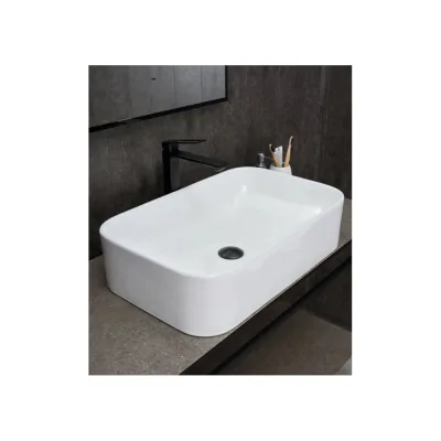 Раковина Gid N9599 накладная белая 61x38x15 51231