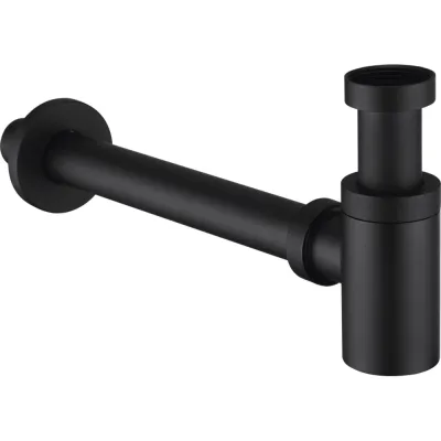 Сифон бутылочный для раковины Elghansa RoundLine 1-1/4 200_350 мм WBT-512-Black