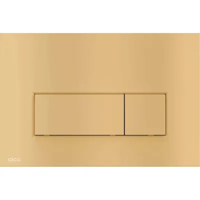 Кнопка смыва AlcaPlast M57-G-M GOLD-мат 335697 00335697