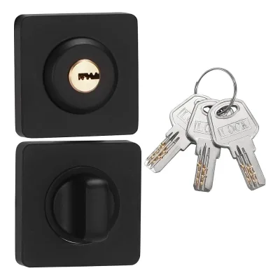 Накладки санузловые, черный Vantage BK02BL-K