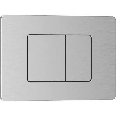 Клавиша смыва Iberica Blanca INOX-C 246x165 мм, хром матовый, нержавеющая сталь IB.B011.003.002