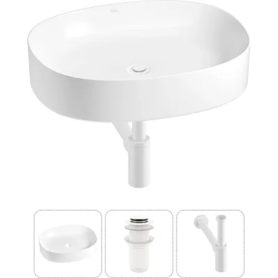 Набор Wellsee 3 в 1 Belle Spa 2.0 накладная раковина 55x45 см 33580 20212556R