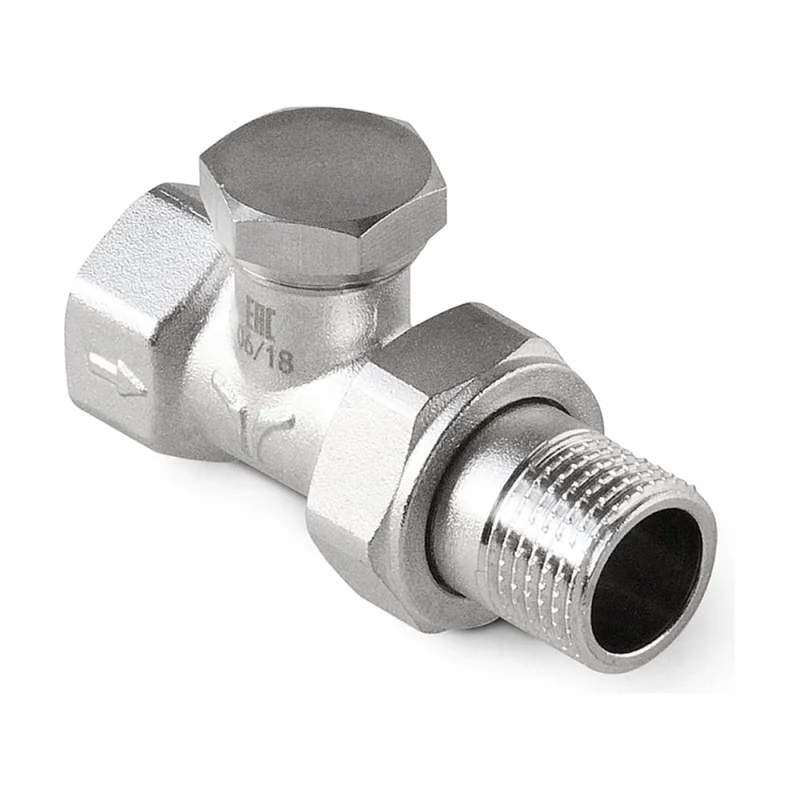 Прямой запорно-регулируемый клапан PRO AQUA 1/2 LVS-m15-f15x