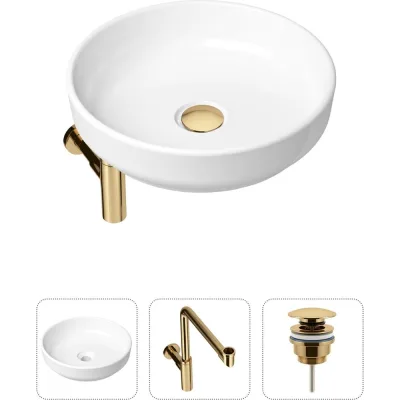 Накладная раковина для ванной Lavinia Boho Bathroom Sink Slim в комплекте 3 в 1 21520212