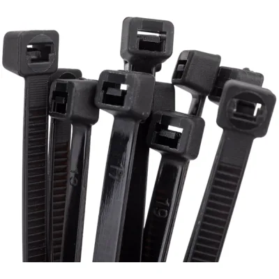 Нейлоновый хомут General Lighting Systems GNC-48-150-B 4.8x150 мм, черный, с напылением, 100 шт. 475333