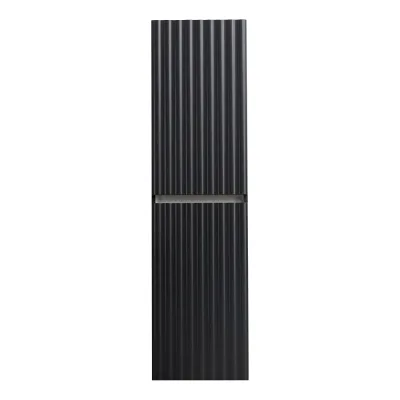 Пенал настенный подвесной Art&amp;Max ELEGANT Серый матовый AM-ELEGANT-1500-2А-SO-GM-LED