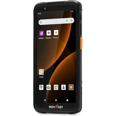 Комплект ТСД MERTECH S55 Android 13, 4GB/64GB (кредл без передачи, пист. рукоятка, чехол, стекло, ремешок) 10005