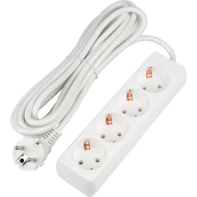 Удлинитель Uniel S-GCU4-5 WHITE UL-00010007