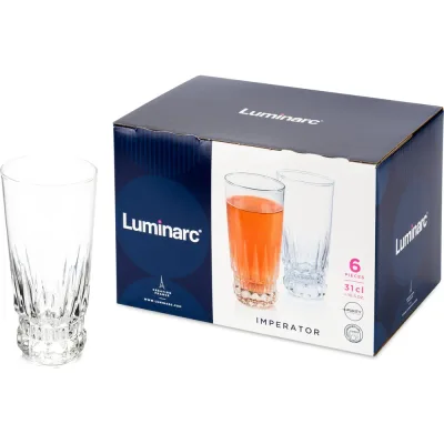 Набор стаканов LUMINARC ИМПЕРАТОР 6 шт., 310 мл, высокие Q5984