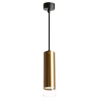 Потолочный светильник FERON ml1898 на подвесе mr16 35w 230v, золото, черный, 55x200, 48747