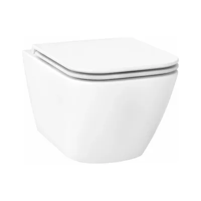 Безободковый подвесной унитаз Wellsee Pure BY 182602001