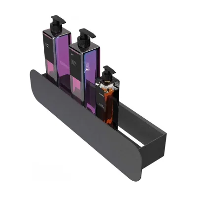 Полка Граф Держалкин Radius mono 40x9.2x9 черная Fl-ra-m40-ч