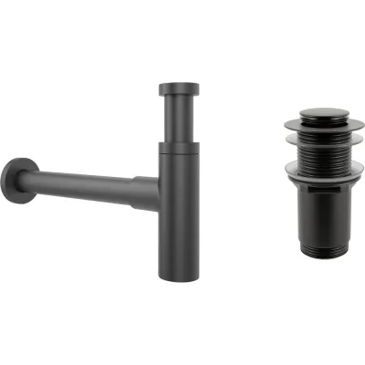 Сифон для раковины с донным клапаном Wellsee Drainage Systemв наборе 2 в 1 182120002