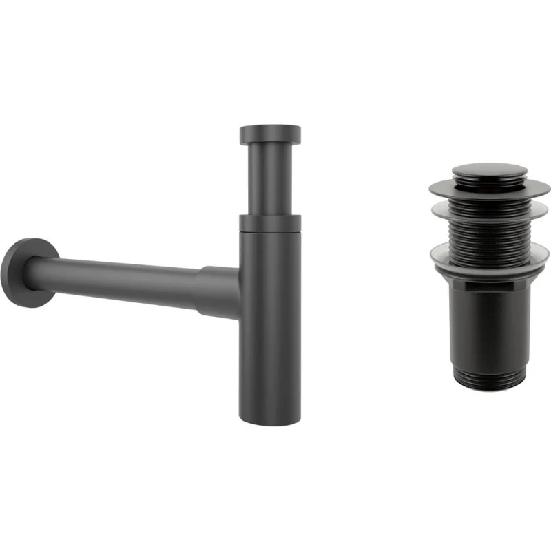 Сифон для раковины с донным клапаном Wellsee Drainage Systemв наборе 2 в 1 182120002
