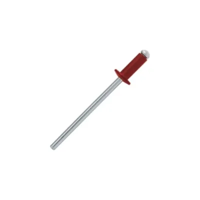 Заклёпка вытяжная Daxmer 4,0x10 мм, RAL 3009, алюм/ст., 1000 шт. 00000317135