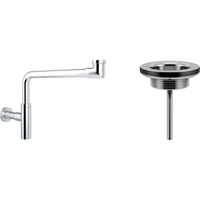 Сифон для раковины, набор 2 в 1 Wellsee Drainage System 182124005
