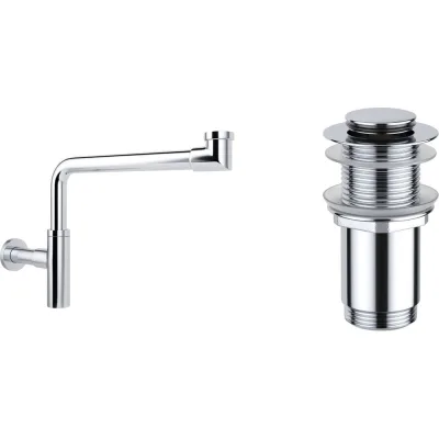Сифон для раковины с донным клапаном Wellsee Drainage System 182124002