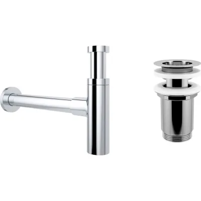 Сифон для раковины, набор 2 в 1 Wellsee Drainage System 182119004