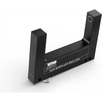 Оптический датчик щелевой ТЕКО OUR NC6P5-43P-R80-LZS4 Sn=80 мм, PNP NO/NC 10...30DC, разъем М12 00-00060775