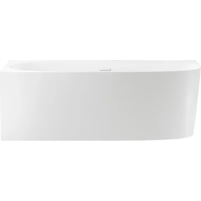 Акриловая ванна пристенная Wellsee Belle Spa 2.0, 170x75 см, цвет глянцевый белый 235805000