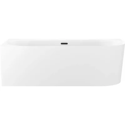 Акриловая ванна пристенная Wellsee Collaro, 180x80 см (левая), цвет глянцевый белый 289104000