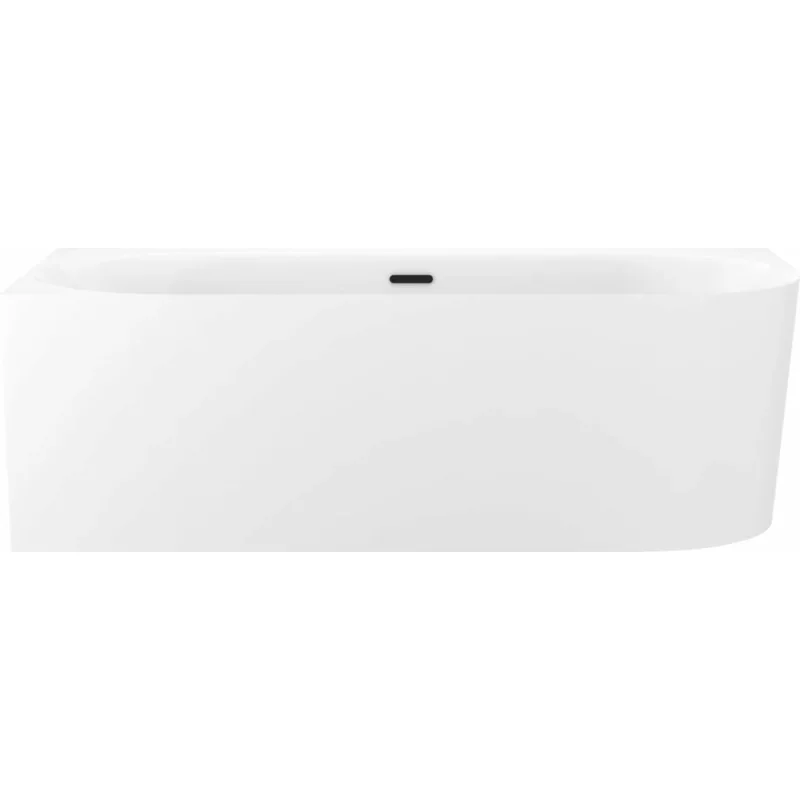 Акриловая ванна пристенная Wellsee Collaro, 180x80 см (левая), цвет глянцевый белый 289104000