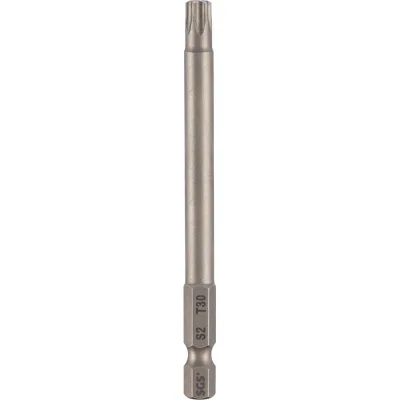Бита SGS TORX TR T30Hх110мм S2 2шт 63110-TT30-2