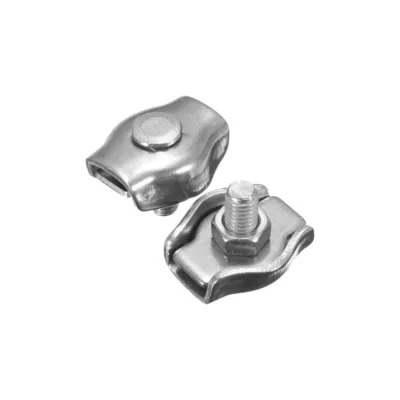Зажим для стальных канатов STEELREX одинарный, SIMPLEX, цинк, 8 мм, упаковка 1 шт. 0521008000W100000110