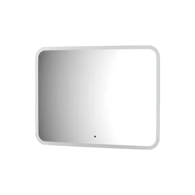 Зеркало с матированием и LED-подсветкой DEFESTO 25W (80x60 cm) (ИК - выключатель) (Теплый белый свет) DF 3817RH