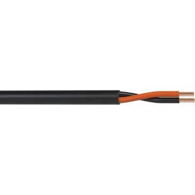 Акустический кабель Wize WSC14100FL 100 м, 14 AWG FRNC/LSZH, 2.5 мм2, диаметр 8мм, медь, 48x0,25 мм, черный, бухта 139508