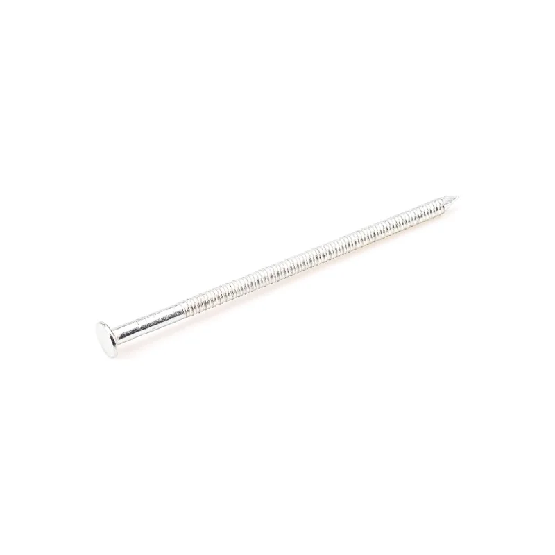 Гвоздь Стройметиз 60 мм ершеный, цинк, 1 кг пакет 2300038